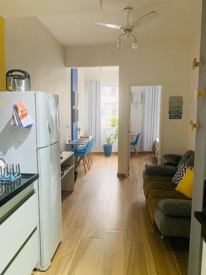 Apartamento Copacabana Qt e Sala a 3 quadras da praia e do Metrô - 250 MB Rio de Janeiro Exterior foto